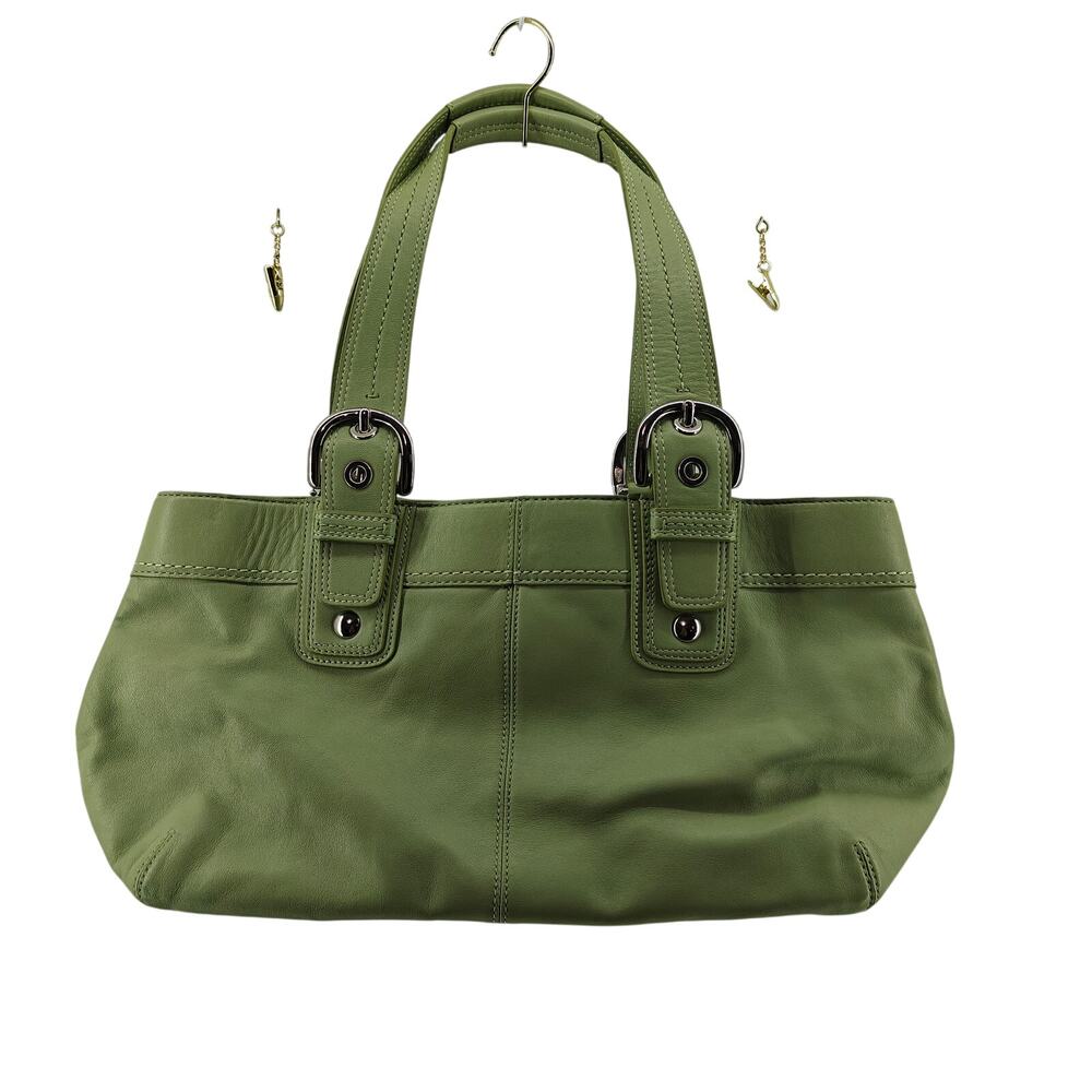 Vintage Coach Soho Hampton Mint Green Shoulder Bag